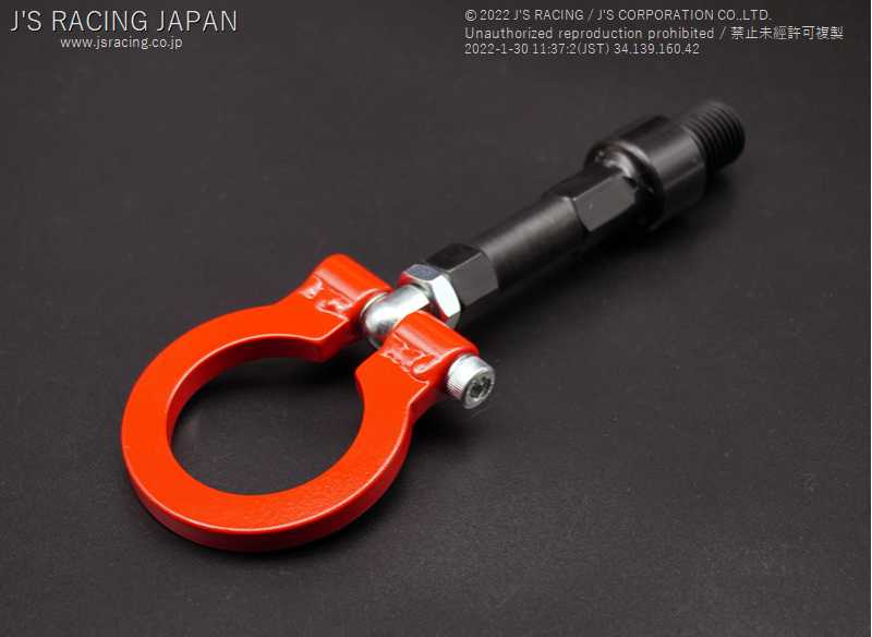 J'S RACING FRONT TOW HOOK FOR HONDA FIT GK3-6 KF-F5-F