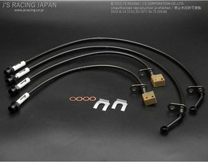J'S RACING BRAKE LINE SYSTEM STEEL FOR HONDA CIVIC FL5 BLS-L5-ST