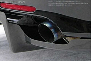 J'S RACING R304 SUS EXHAUST DUAL 60RS FOR HONDA ACCORD CL7 K20A R304W-E2-60RS