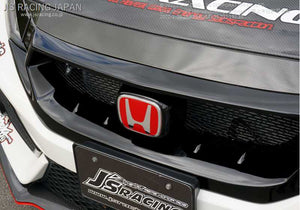 J'S RACING FRONT SPORTS GRILL FOR HONDA CIVIC FK8 AG-K8