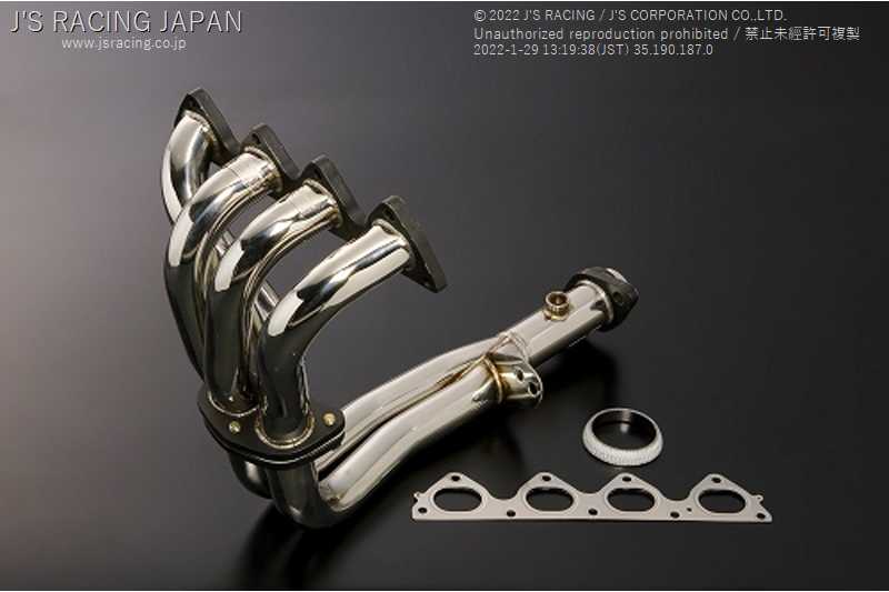 J'S RACING 4-2-1 STAINLESS EX MANI FOR HONDA CIVIC EK4 B16A XA-H4