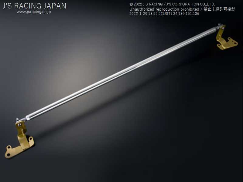 J'S RACING REAR TOWER BAR FOR HONDA FIT GP1 4 LDA-MF6 TB-F3H-R