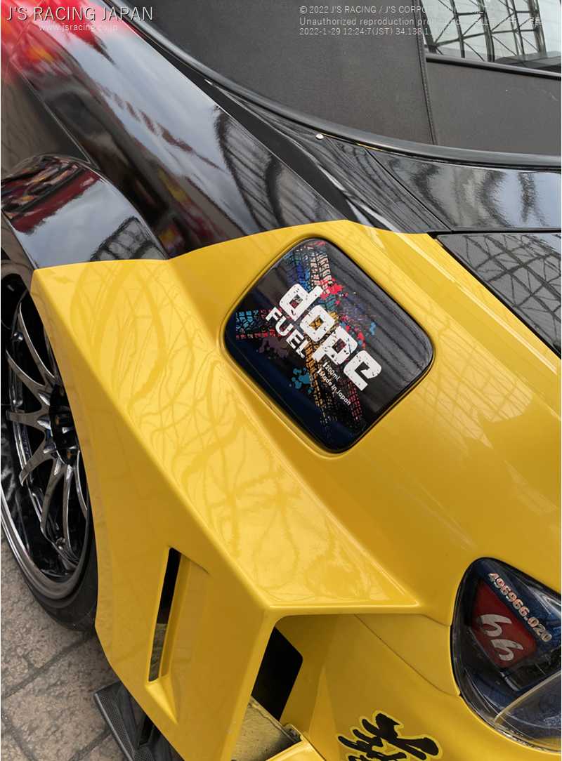 J'S RACING DOPE FUEL STICKER DP-FLS