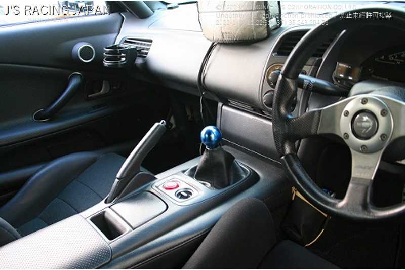 J'S RACING TITANIUM SHIFT KNOB BLUE GRADATION TSN-BL