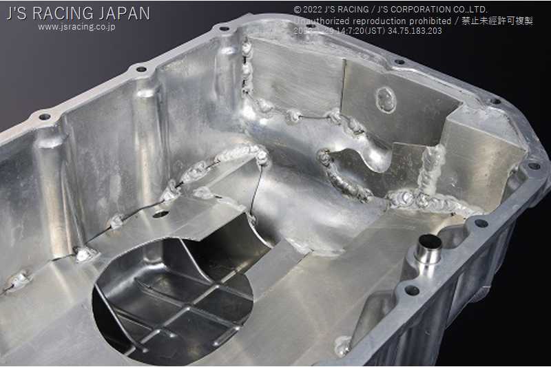 J'S RACING SPL OIL PAN FOR HONDA ACCORD CL7 K20A OP-E2