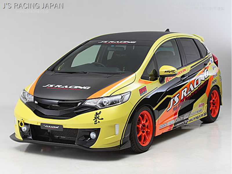 J'S RACING FRONT GT BUMPER SPOILER TYPE-S FOR HONDA FIT GK3-6 JSF-F5M