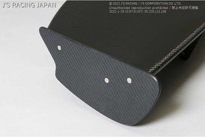 J'S RACING 3D GT-WING TYPE1 WET CARBON 1600 FOR HONDA CIVIC FK8 DGW1-K8-W