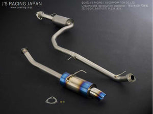 J'S RACING SUS EXHAUST PLUS 50RS FOR HONDA INSIGHT ZE2 LDA-MF6 T304-IS2-50RS