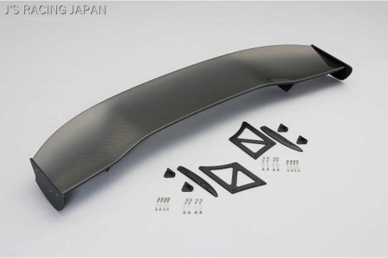 J'S RACING 3D GT-WING DRY CARBON TYPE1 FOR HONDA INTEGRA DB8 B18C DGW1-T2F-D