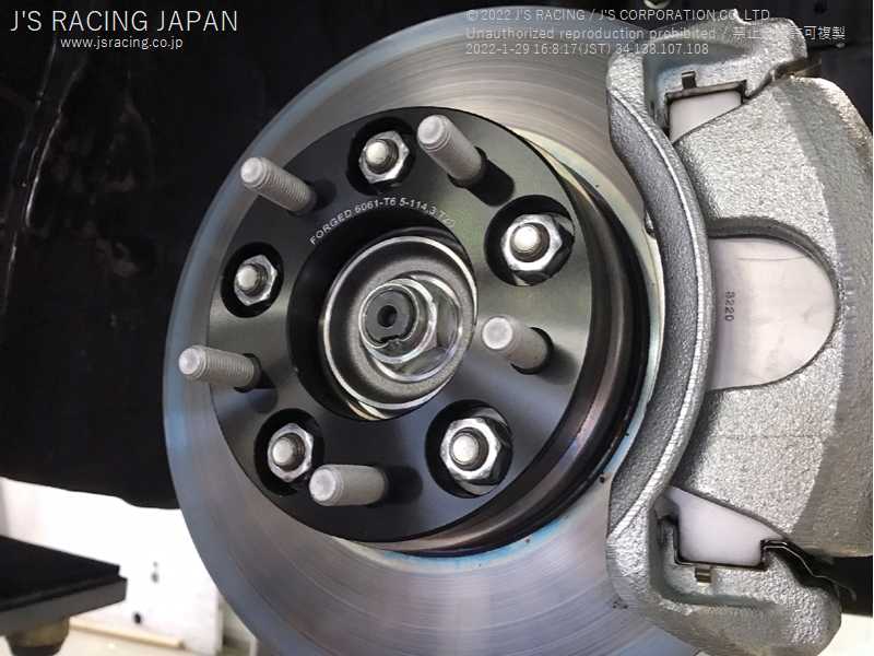 J'S RACING FORGED WIDE TREAD SPACER 15MM 5H WTS-A15