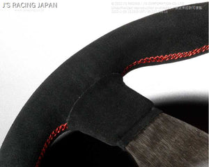 J'S RACING XR STEERING TYPE-F SUEDE JAPAN LIMITED XRSG-TF-JPSD