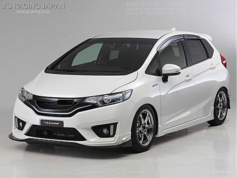 J'S RACING FRONT SPORTS GRILL TYPE S FOR HONDA FIT GP5 AG-F5HR