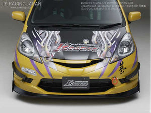 J'S RACING FRONT SPORTS GRILL TYPE S FOR HONDA FIT FIT GE8 9 L15A AG-F3M