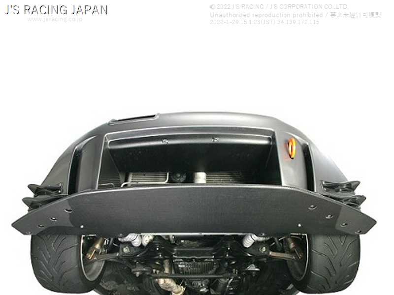J'S RACING UNDER PANEL FRP FOR TYPE-S BUMPER FOR HONDA S2000 AP1 F20C JSW-S1-F