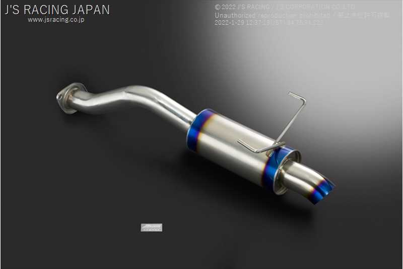 J'S RACING R304 SUS EXHAUST 60R FOR HONDA CIVIC EP3 K20A R304-P3-60R