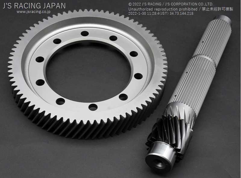 J'S RACING DLC + WPC 5.3 FINAL GEAR SET FOR HONDA CIVIC FD2 K20A FGD-D2-53