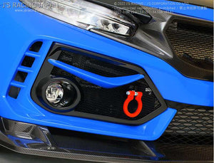 J'S RACING FRONT SPORTS GRILL CARBON FOR HONDA CIVIC FK8 AG-K8-C