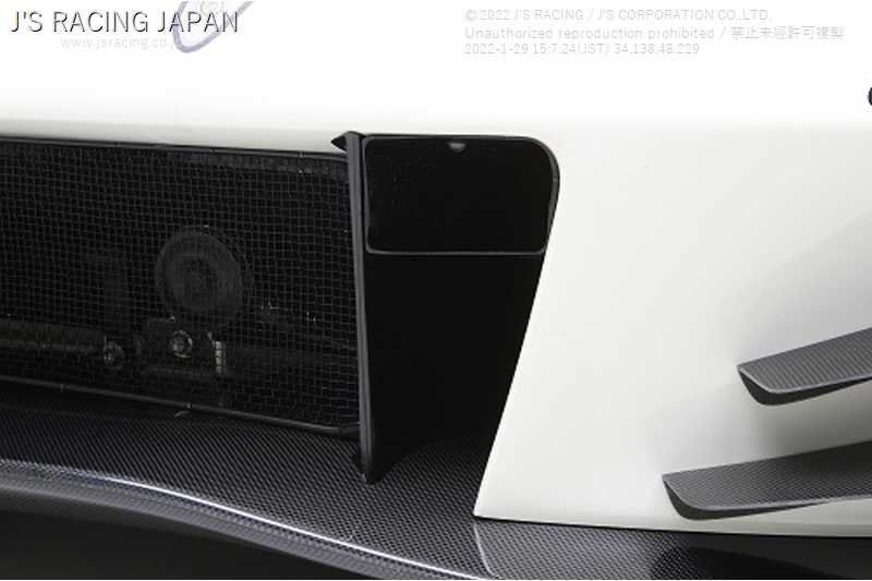 J'S RACING AIR DUCT FOR TYPE-S BUMPER FOR HONDA CIVIC FD2 K20A AID-D2-JS