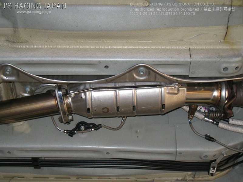 J'S RACING SUS CIRCUIT CONVERTER FOR HONDA CIVIC FD2 K20A ZH-D2