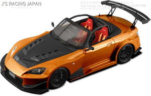 J'S RACING ONE MODEL TYPE-GT 1 18 RESIN MODEL IMOLA ORANGE METALLIC OMD18-S1-YR536P