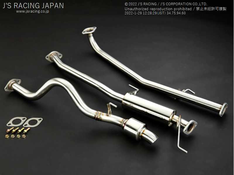 J'S RACING R304 SUS EXHAUST SYSTEM 50RS FOR HONDA N-ONE JG1 TURBO R304-NO1T-50RS