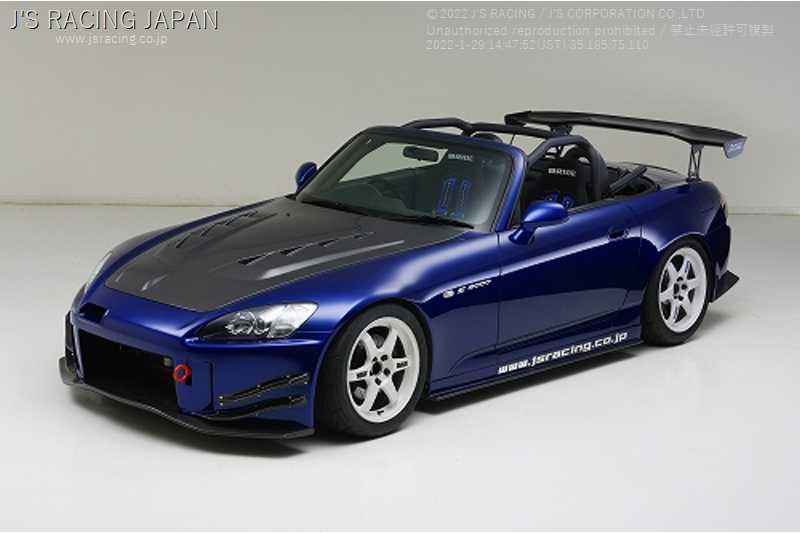 J'S RACING TOTAL AERO SYSTEM TYPE-S 2.0 CFRP FOR HONDA S2000 AP1 2 F20C F22C JSK-S1-C2