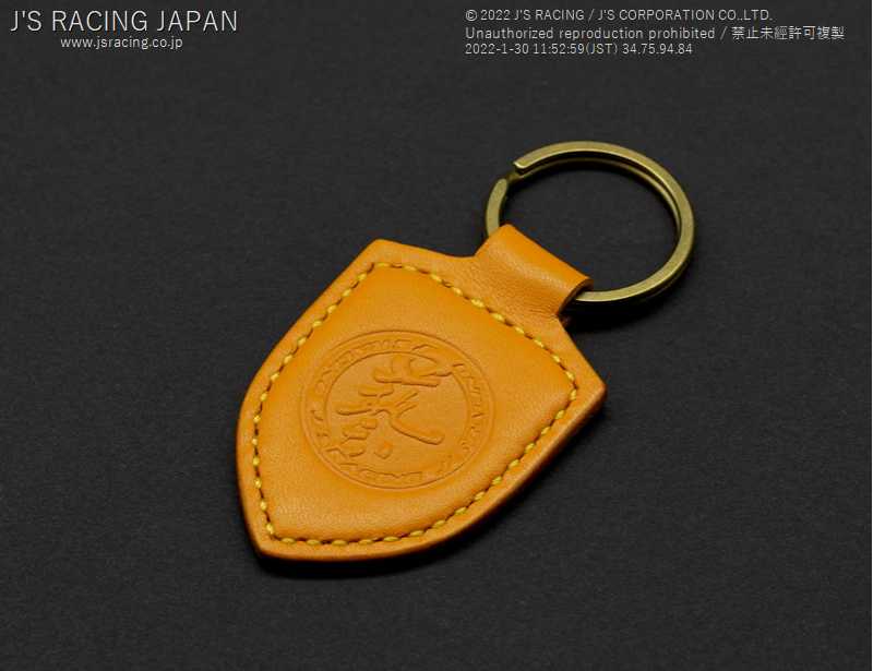 J'S RACING J'S MODE KEY RING TYPE 5 YELLOW KRG-05-YL