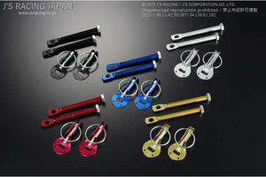 J'S RACING BONNET PIN GOLD BNP-GD