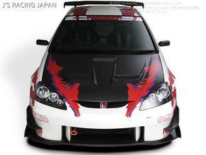 J'S RACING FRONT BUMPER TYPE-S FRP FOR HONDA INTEGRA DC5 K20A JSF-T5K-F