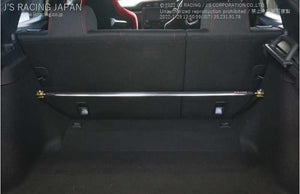 J'S RACING REAR ALUMINUM STRUT TOWER BAR FOR HONDA CIVIC FK7 TB-K7-R