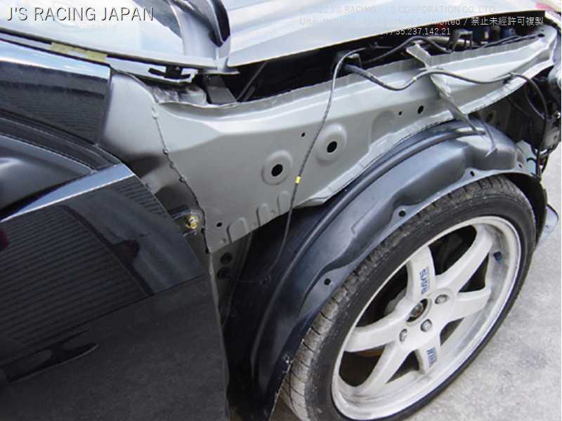 J'S RACING SIDE INNER BRACE FOR HONDA ACCORD CL7 K20A SIB-E2