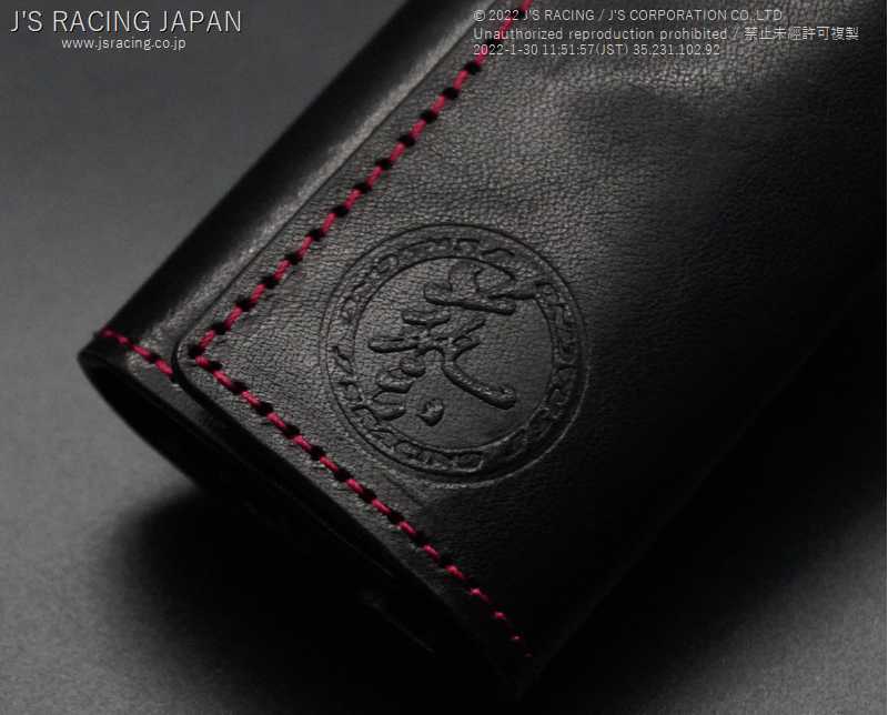 J'S RACING J'S MODE KEY CASE RED BLACK KCS-02-RD
