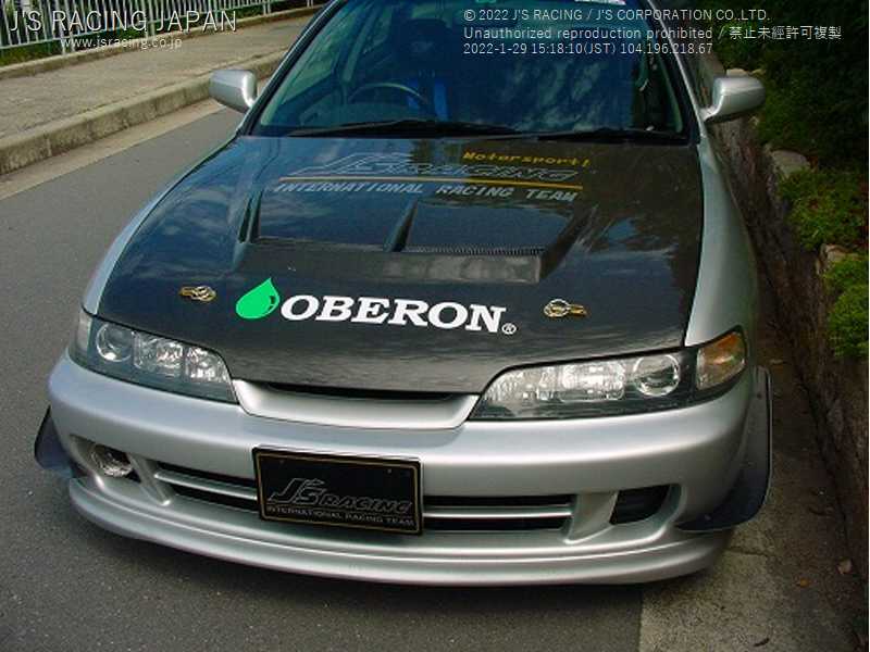 J'S RACING AERO BONNET TYPE-S FULL CARBON FOR HONDA INTEGRA DB8 B18C ABS-T2F-CC