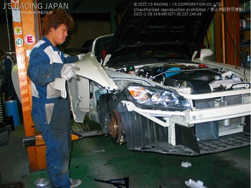 J'S RACING SIDE INNER BRACE FOR HONDA S2000 AP1 2 F20C F22C SIB-S1