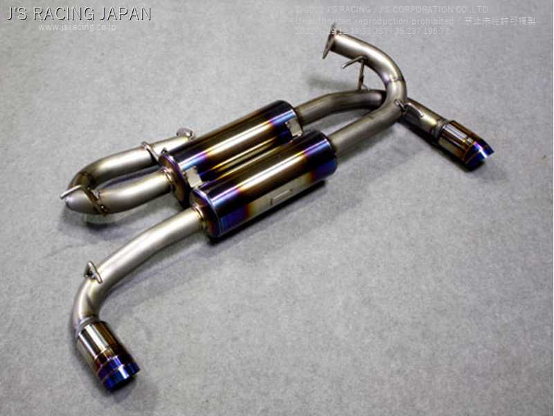 J'S RACING FX-PRO FULL TITANIUM MUFFLER 60RS FOR HONDA NSX NA1 C30A FTM-N1-60RS