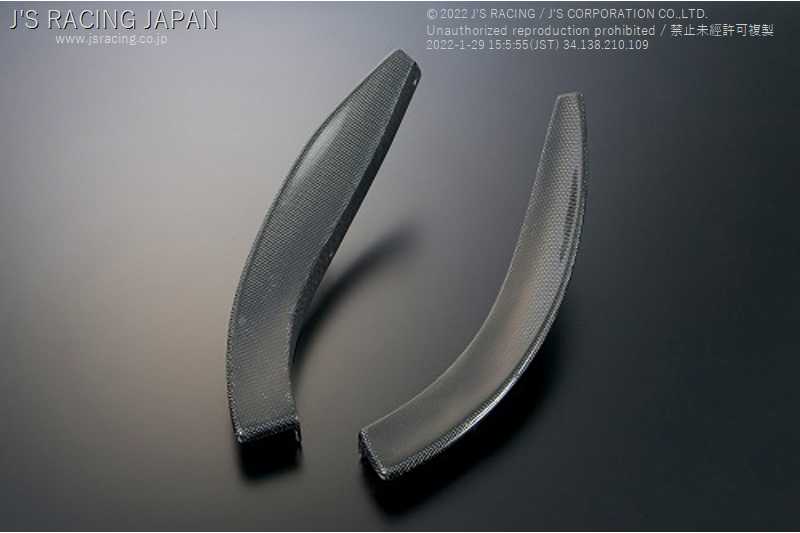 J'S RACING CARBON CANARD FOR TYPE-S BUMPER FOR HONDA ACCORD CL7 K20A CCN-E2-JS