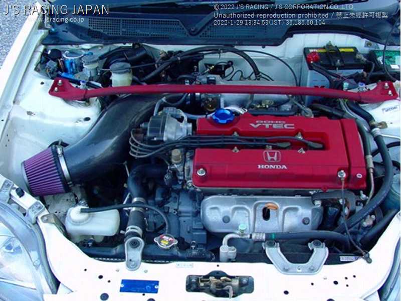 J'S RACING TSUCHINOKO CHAMBER CARBON FOR HONDA CIVIC EK4 B16A TCC-H4