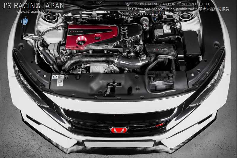 EVENTURI EVENTURI AIR INTAKE SYSTEM CARBON KEVLAR FOR HONDA CIVIC FK8 EV-K8-KC