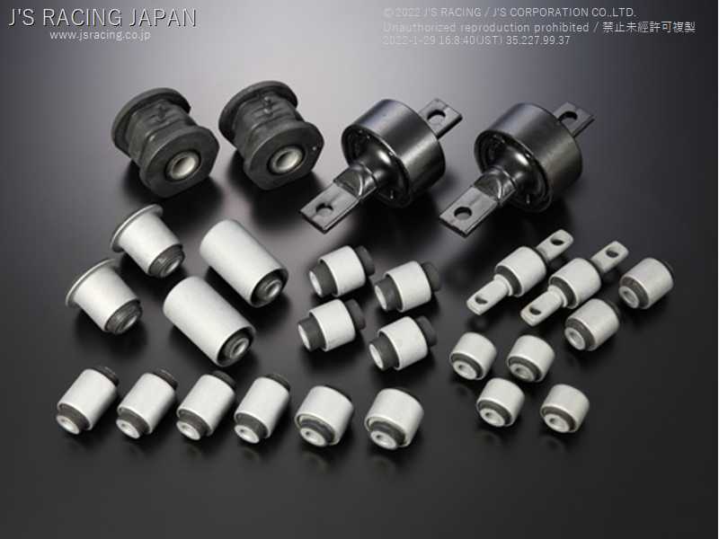 J'S RACING ARM REINFORCED BUSH COMPLETE SET FOR HONDA ACCORD CL7 K20A RACP-E2