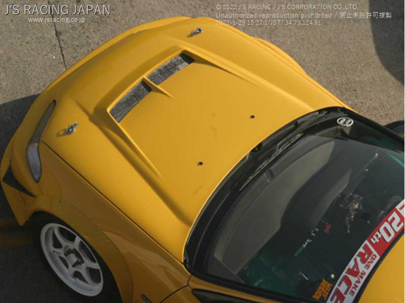 J'S RACING AERO BONNET TYPE-S FRP FOR HONDA CIVIC EG6 B16A ABS-H3-F