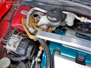 J'S RACING FRONT ALUMINUM STRUT TOWER BAR (ETD COMPATIBLE) FOR HONDA CIVIC EP3 K20A TB-P3-F