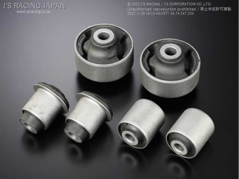 J'S RACING FRONT LOWER ARM REINFORCED BUSH FOR HONDA ACCORD CL7 K20A RFLB-E2