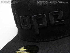 J'S RACING DOPE CAP BLACK BLACK DP-CP-BB