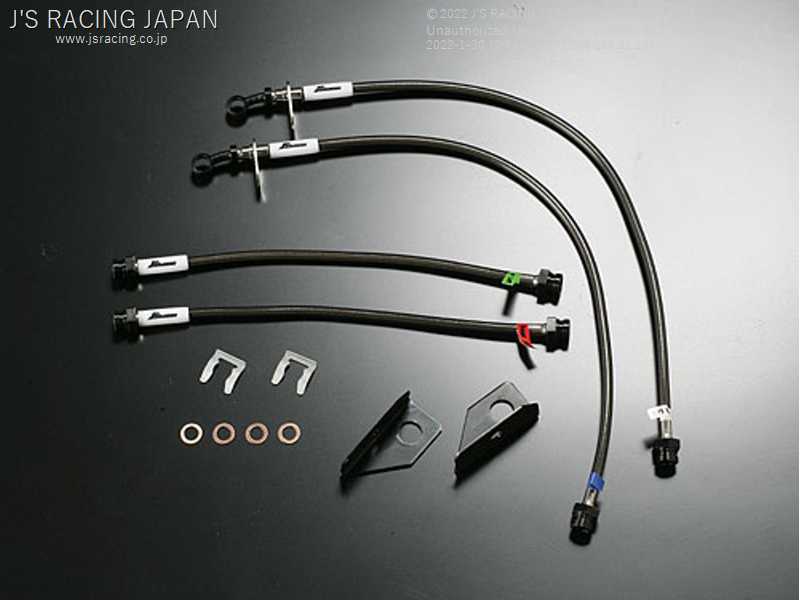 J'S RACING BRAKE LINE SYSTEM ST FOR HONDA INSIGHT ZE2 LDA-MF6 BLS-IS2-ST