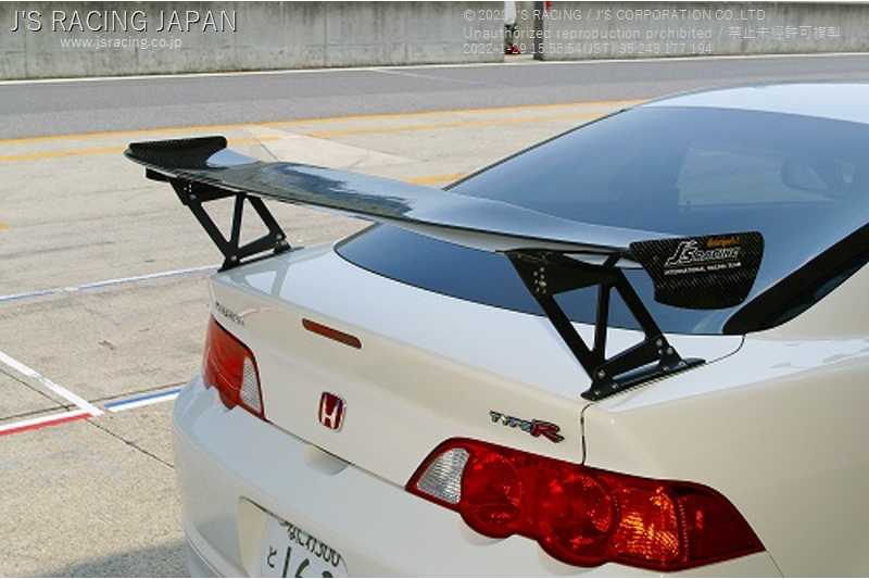 J'S RACING 3D GT-WING WET CARBON TYPE1 FOR HONDA INTEGRA DC5 K20A DGW1-T5-WJ