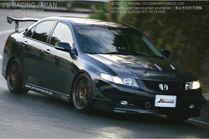 J'S RACING R304 SUS EXHAUST DUAL 60RS FOR HONDA ACCORD CL7 K20A R304W-E2-60RS
