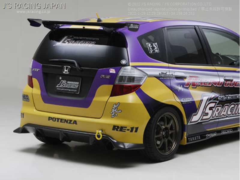 J'S RACING R304 SUS EXHAUST 50RS FOR HONDA FIT GE8 L15A R304-F3-50RS