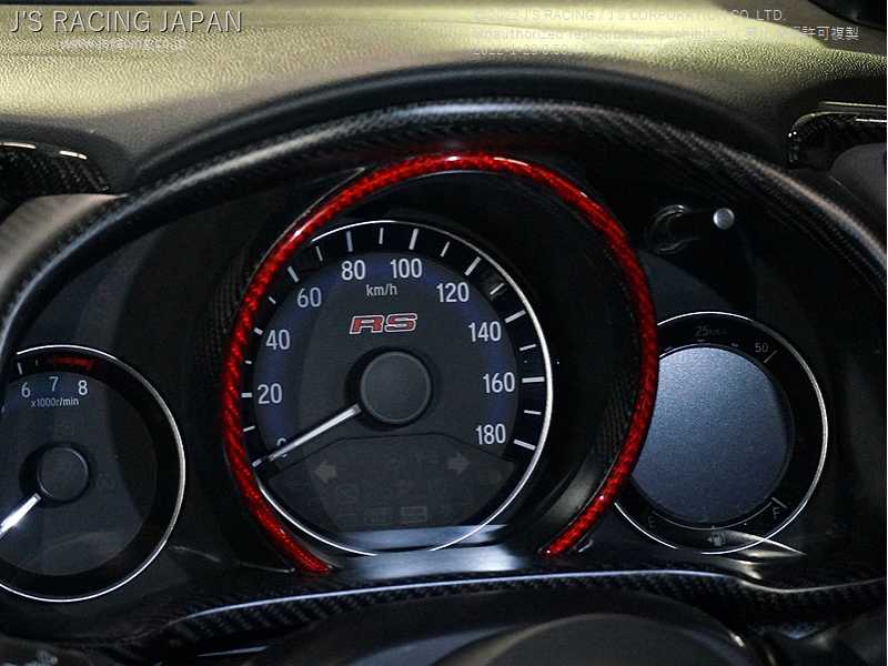 J'S RACING CARBON METER PANEL FOR HONDA FIT GK3 5 CMG-F5M-C