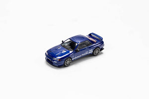 TOP SECRET MINI GT 1 64 VR32 GT-R GOLD FOR  TOP-SECRET-00277