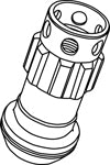 KYO-EI PARTS (1PC) LOCK M12xP1.5 YLI1NR